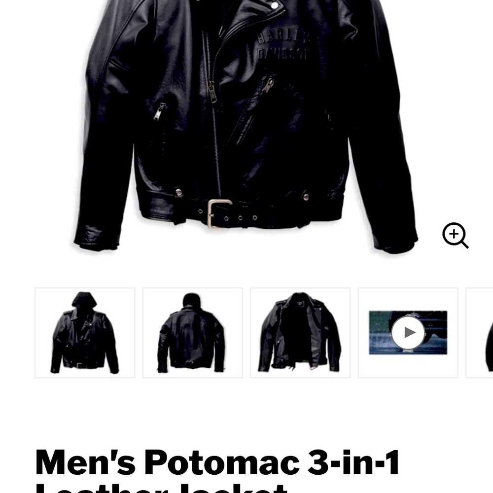 Only wore one season bought new at Harley jacket is in meant condition size xl